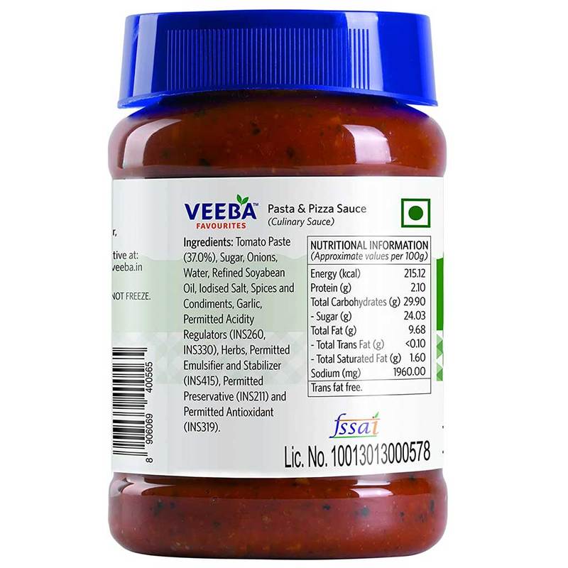 Veeba Pasta And Pizza Sauce