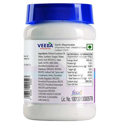 Veeba Garlic Mayonnaise Sauce